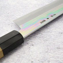 Lade das Bild in den Galerie-Viewer, Choyo Shirogami #2 Gyuto 240mm | Kikumori x Tanaka