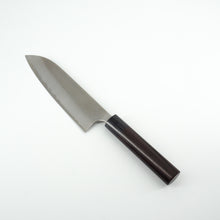 Lade das Bild in den Galerie-Viewer, Yoshimi Kato Super Blue Nashiji 170mm Santoku