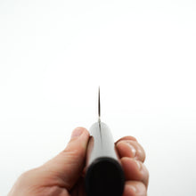 Lade das Bild in den Galerie-Viewer, Yoshimi Kato Super Blue Nashiji 170mm Santoku