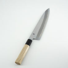 Lade das Bild in den Galerie-Viewer, Kikuzuki Kasumi Shirogami #2 Gyuto 240mm | Kikumori x Tanaka