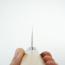 Lade das Bild in den Galerie-Viewer, Kikuzuki Kasumi Shirogami #2 Gyuto 240mm | Kikumori x Tanaka