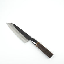 Lade das Bild in den Galerie-Viewer, Sakai Kikumori AS Kurouchi Santoku 165 mm