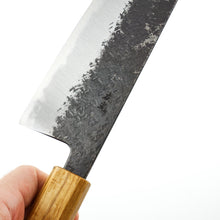 Lade das Bild in den Galerie-Viewer, Sakai Kikumori MK Aogami #2 Kurouchi Gyuto 210 mm