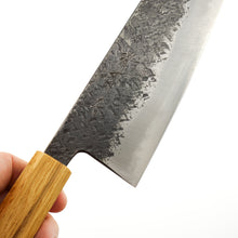 Lade das Bild in den Galerie-Viewer, Sakai Kikumori MK Aogami #2 Kurouchi Gyuto 210 mm