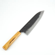 Lade das Bild in den Galerie-Viewer, Sakai Kikumori MK Aogami #2 Kurouchi Gyuto 240 mm