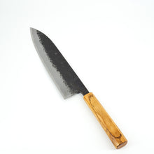 Lade das Bild in den Galerie-Viewer, Sakai Kikumori MK Aogami #2 Kurouchi Gyuto 240 mm