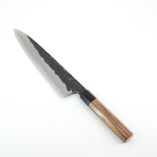 Lade das Bild in den Galerie-Viewer, Kikuzuki Kuro Shirogami #2 Gyuto 240mm | Kikumori x Tanaka