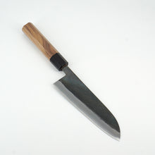 Lade das Bild in den Galerie-Viewer, Takenami Kurouchi Shirogami #2 Santoku 165mm