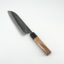 Lade das Bild in den Galerie-Viewer, Takenami Kurouchi Shirogami #2 Santoku 165mm