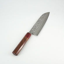 Lade das Bild in den Galerie-Viewer, Yoshimi Kato SG2 Damascus 170mm Santoku