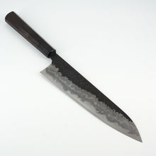 Lade das Bild in den Galerie-Viewer, Kisuke Manaka ENN Aogami #1 Damascus Gyuto 240mm
