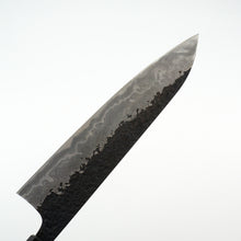 Lade das Bild in den Galerie-Viewer, Kisuke Manaka ENN Aogami #1 Damascus Gyuto 240mm