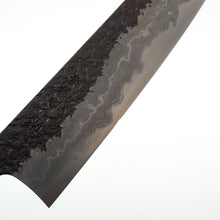 Lade das Bild in den Galerie-Viewer, Kisuke Manaka ENN Aogami #1 Damascus Gyuto 240mm