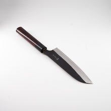 Lade das Bild in den Galerie-Viewer, Anryu Kurouchi Damast Santoku 170mm