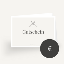 Lade das Bild in den Galerie-Viewer, The Chef's Corner - Geschenkgutschein Druckversion