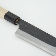 Lade das Bild in den Galerie-Viewer, Kikuzuki Kuro Santoku 180mm | Kikumori x Tanaka