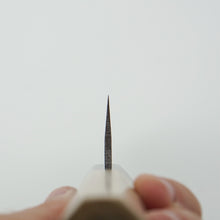 Lade das Bild in den Galerie-Viewer, Kikuzuki Kuro Santoku 180mm | Kikumori x Tanaka