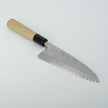 Lade das Bild in den Galerie-Viewer, Sakai Kikumori Shironiko Shirogami #2 Deba 165mm