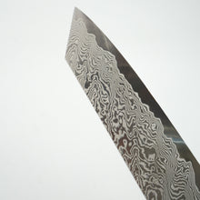 Lade das Bild in den Galerie-Viewer, Sakai Kikumori Minamo ATS-34 Damascus Kiritsuke 225mm
