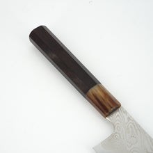 Load image into Gallery viewer, Sakai Kikumori Minamo ATS-34 Damascus Kiritsuke 225mm
