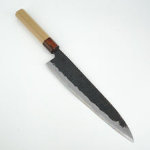 Load image into Gallery viewer, Yosimitu Kajiya Shirogami #2 Gyuto 240mm
