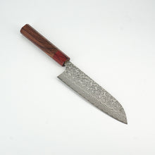 Lade das Bild in den Galerie-Viewer, Yoshimi Kato SG2 Damascus 170mm Santoku
