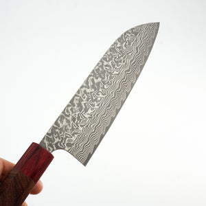 Yoshimi Kato SG2 Damascus 170mm Santoku