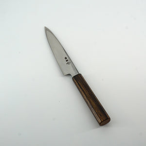 Itsuo Doi Shirogami #3 Kurouchi 150 mm Petty (single Bevel)