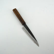 Lade das Bild in den Galerie-Viewer, Itsuo Doi Shirogami #3 Kurouchi 165 mm Petty (single Bevel)
