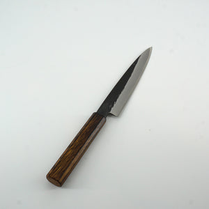 Itsuo Doi Shirogami #3 Kurouchi 165 mm Petty (single Bevel)