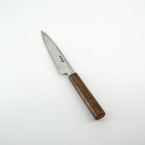 Itsuo Doi Shirogami #3 Kurouchi 165 mm Petty (single Bevel)