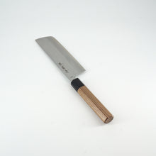 Load image into Gallery viewer, Sakai Kikumori VG10 Tsuchime Nakiri 165mm
