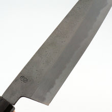 Load image into Gallery viewer, Kikuzuki Rin Shirogami #2 Gyuto 240mm | Kikumori x Tanaka
