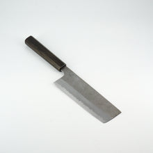 Load image into Gallery viewer, Kikuzuki Rin Shirogami #2 Nakiri 180mm | Kikumori x Tanaka
