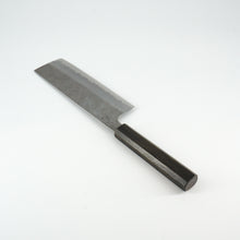 Load image into Gallery viewer, Kikuzuki Rin Shirogami #2 Nakiri 180mm | Kikumori x Tanaka
