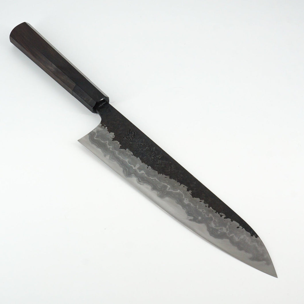 Kisuke Manaka ENN Aogami #1 Damascus Gyuto 240mm