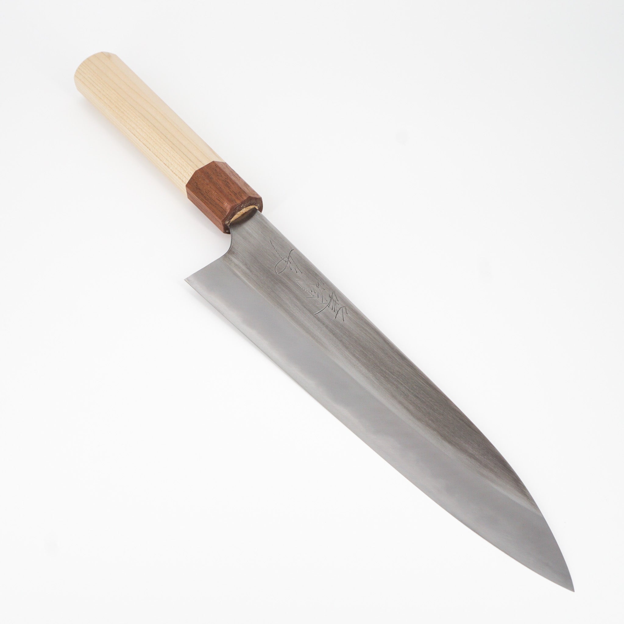 Naoki Mazaki White #2 Migaki Gyuto 240 mm – The Chef's Corner