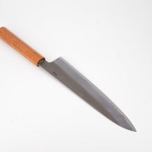 Lade das Bild in den Galerie-Viewer, Sakai Kikumori x Nakagawa Shirogami #2 Nashiji Gyuto 240mm
