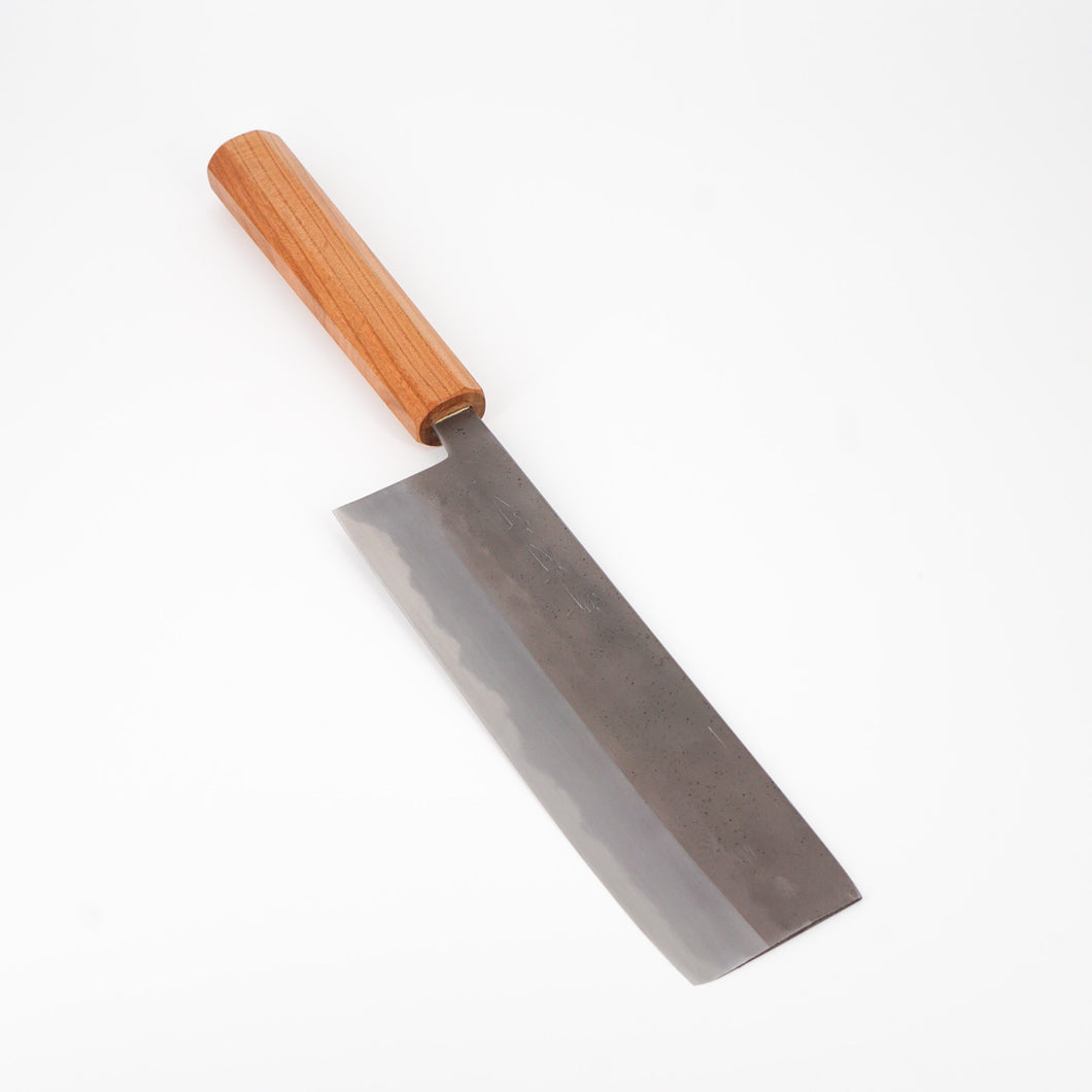 Sakai Kikumori x Nakagawa Shirogami #2 Nashiji Nakiri 180mm