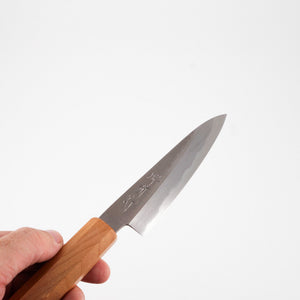 Sakai Kikumori x Nakagawa Shirogami #2 Nashiji Petty 120mm