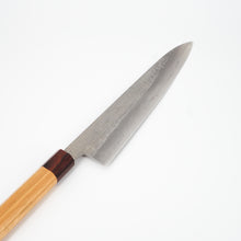 Lade das Bild in den Galerie-Viewer, Sakai Kikumori x Nakagawa Ginsan Tsuchime Gyuto 240mm
