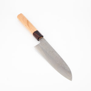 Sakai Kikumori x Nakagawa Ginsan Tsuchime Santoku 170mm