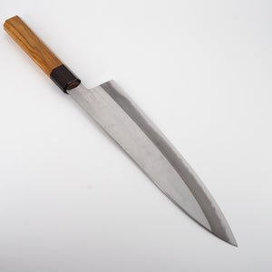 Mutsumi Hinoura Aogami #2 Migaki Gyuto 240 mm