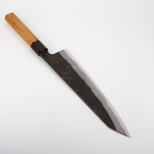 Mutsumi Hinoura Aogami #2 Kurouchi Kiritsuke 240 mm