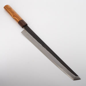 Itsuo Doi Aogami #2 Kurochi 270mm Sakimaru Takohiki
