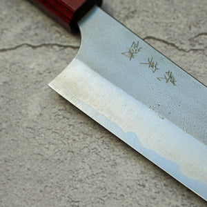 Yoshimi Kato Super Blue Nashiji 170mm Bunka