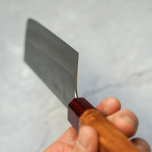Lade das Bild in den Galerie-Viewer, Yoshimi Kato Super Blue Nashiji 170mm Nakiri
